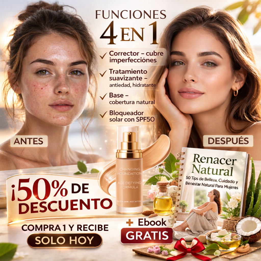 Base 4 en 1 – Tu piel perfecta todo el día