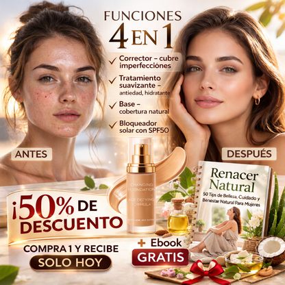 Base 4 en 1 – Tu piel perfecta todo el día